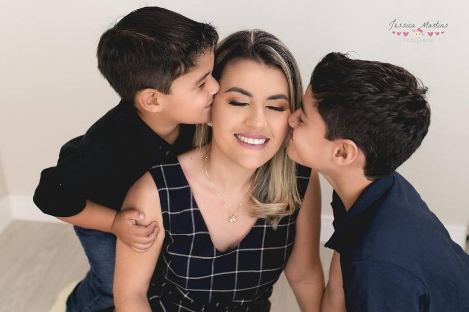 Lívia, Gabriel e Murilo