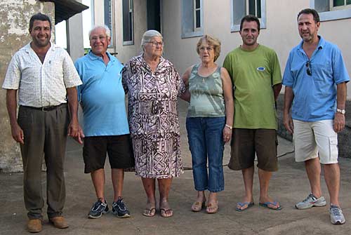 Antônio, Álvaro, Tereza, Maria José, Paulo e Paulo Henrique