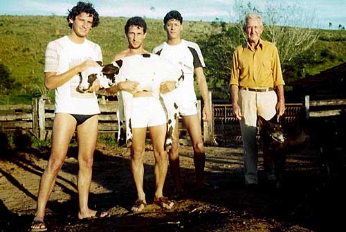 José Cândido, Paulo Henrique, Ricardo e Newton