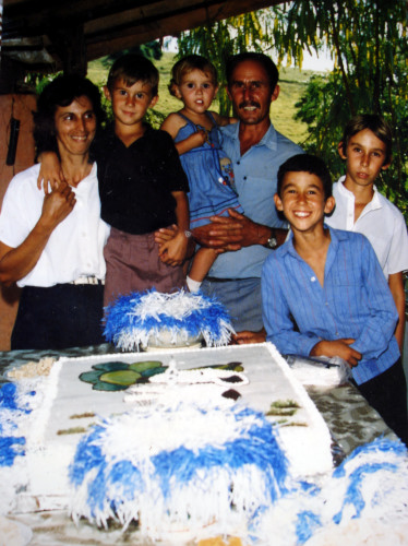 Marlene, Tiago, Josiara, José, Josimar e Adriano
