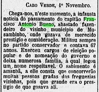 Francisco Antônio Bueno